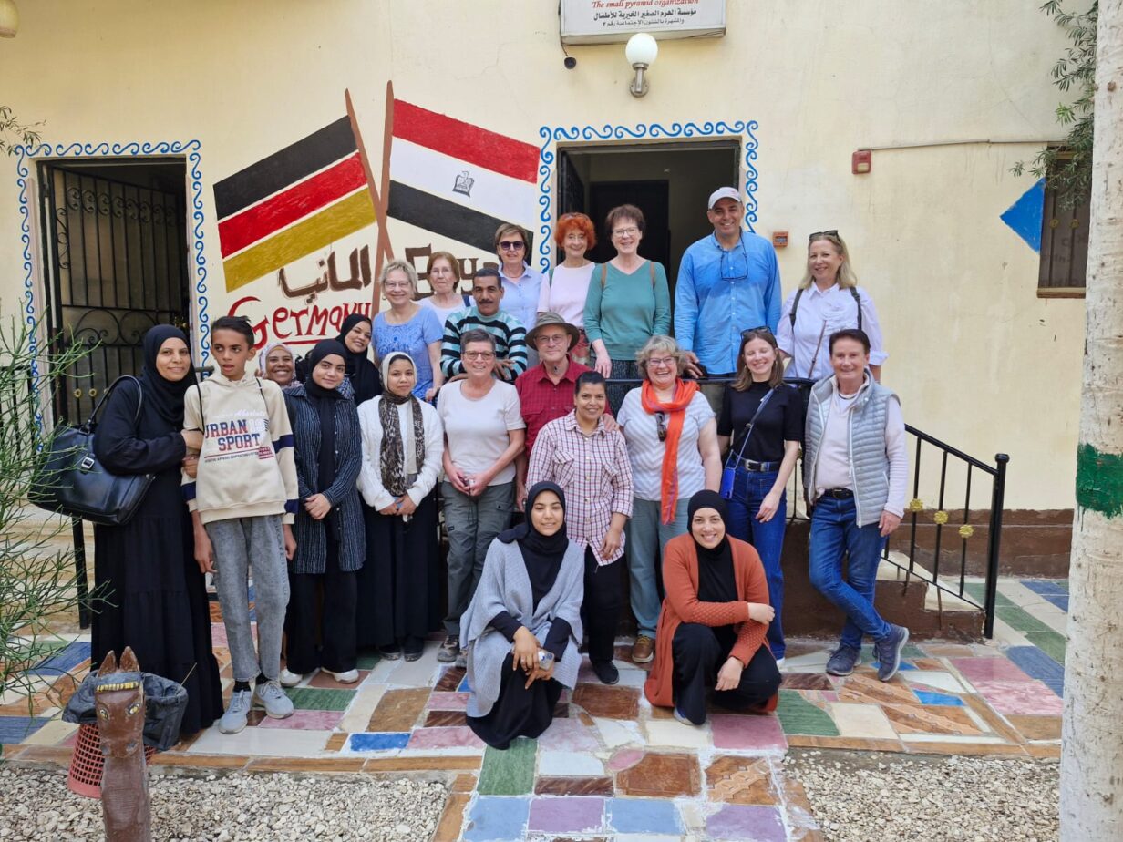 Gruppenfoto Paten- und Mitgliederreise 2025 Luxor